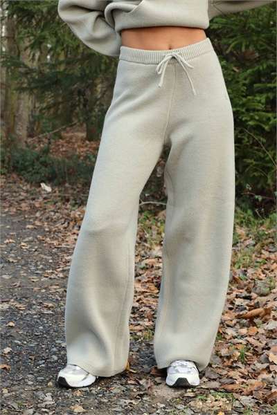 Брюки Freya из плотного трикотажа с широкими брючинами артикул 155061811