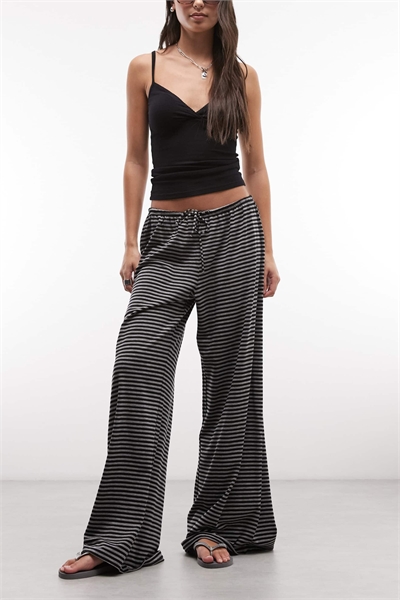 Брюки с широкими штанинами артикул 155762045