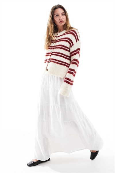 Многослойная юбка макси артикул 142204772