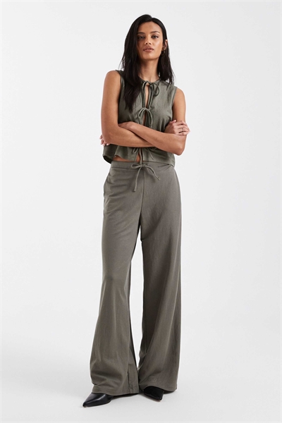 Брюки с широкими штанинами co-ord артикул 153146740