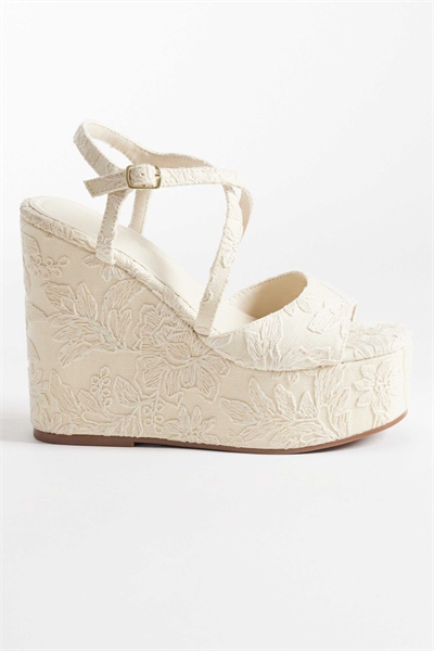 Клиновидные туфли Trista с цветочным кружевом артикул 152862092