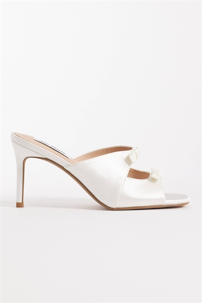 Свадебные босоножки-муле на каблуке с бантиками от Donia артикул 150075214