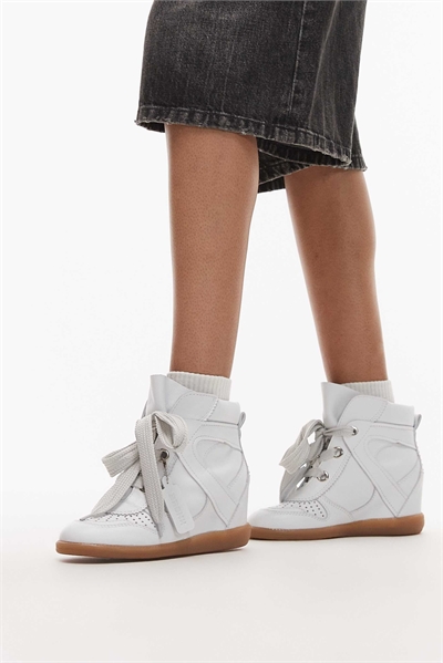 Кроссовки на танкетке из замши Jae-yy артикул 154012062