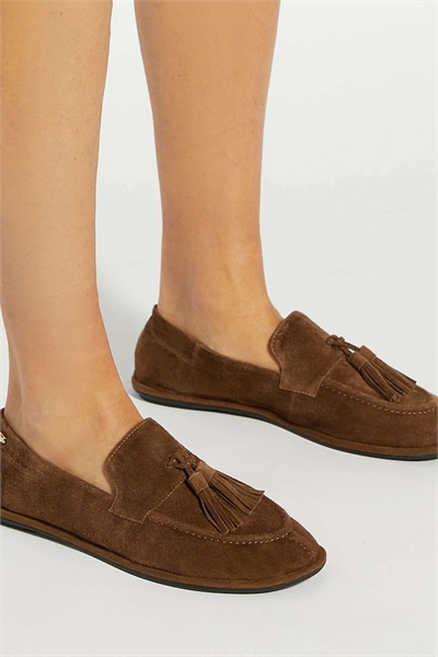 Лоферы на плоской подошве артикул 153374573