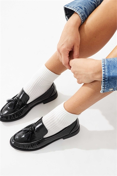 Лоферы с рюшами и кисточками от Sadie артикул 147897353