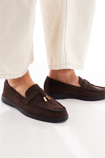 Лоферы Panther с кисточками артикул 148292138