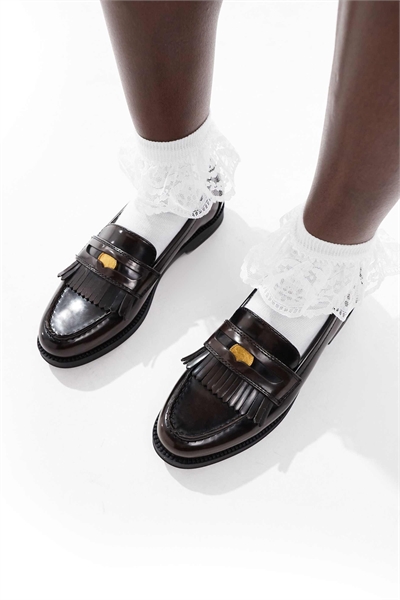 Лоферы Laurent с мотивом монеты артикул 143441066