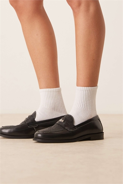 Лоферы Rhea Croc Penny артикул 143962499