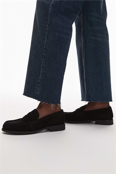 Лоферы из кожи и замши артикул 148306139