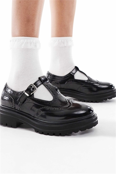 Кроссовки Jeep в стиле «Мэри Джейн» с элементами броги артикул 147761690