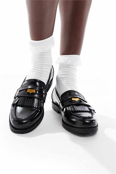 Лоферы Laurent с мотивом монеты артикул 143441065