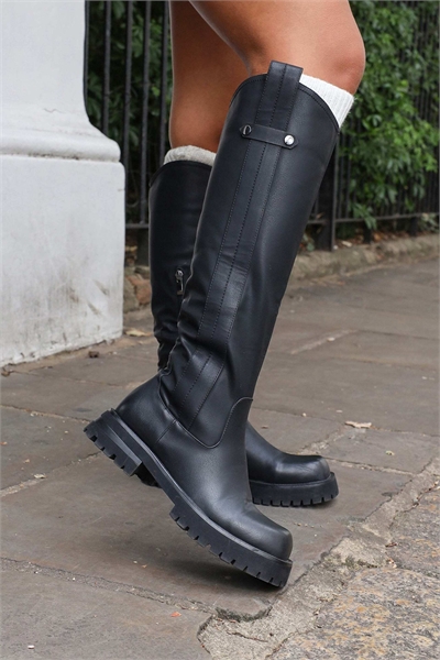 Ботинки Miles с застежкой на голени артикул 153534084