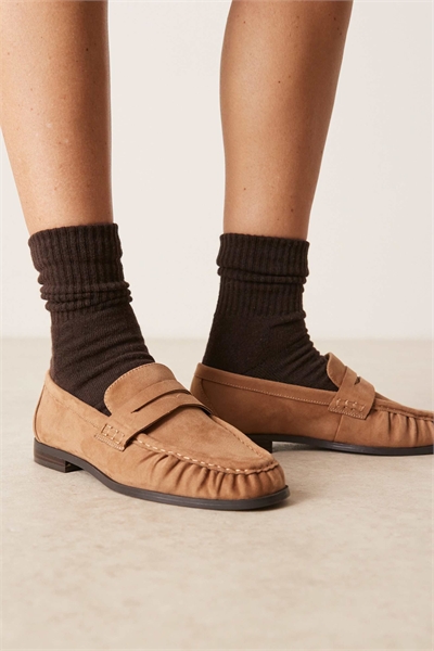 Лоферы «Минни» с широкой колодкой и рюшами артикул 152706199