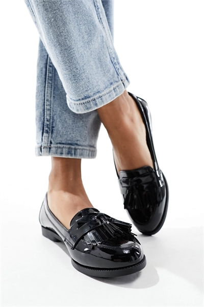 Лоферы с бахромой артикул 133879865