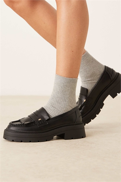 Лоферы Monty с широкой колодкой и массивной бахромой артикул 147662932