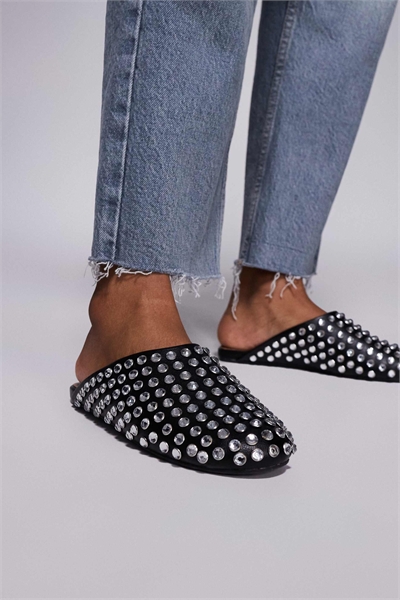 Туфли-муле с заклепками от Giules артикул 138929892