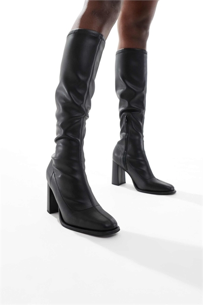 Ботинки-гольфы Paige черного цвета артикул 147693428