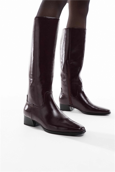 Кассиди изысканные западные сапоги темно-вишневого цвета артикул 147693413