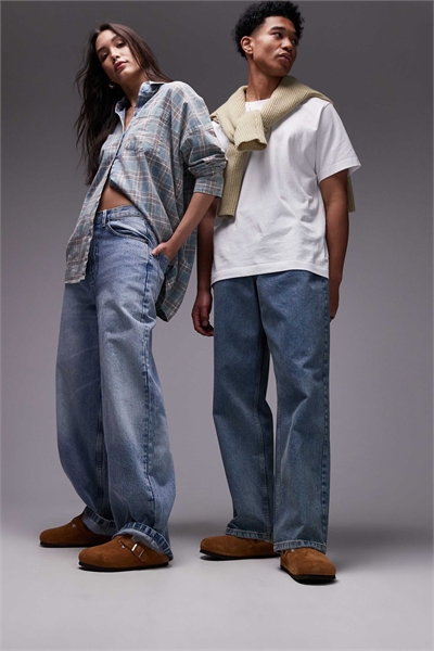 Универсальные бостонские сабо с меховой подкладкой артикул 132530421