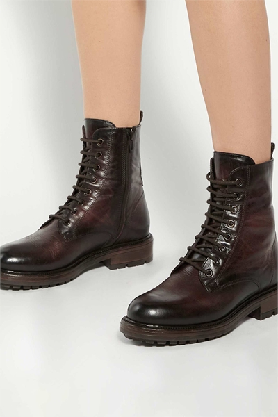 Ботильоны Patley темно-коричневого цвета артикул 152437510