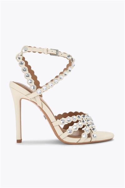 Сандалии на каблуке со сдвигающейся задней частью артикул 155977188