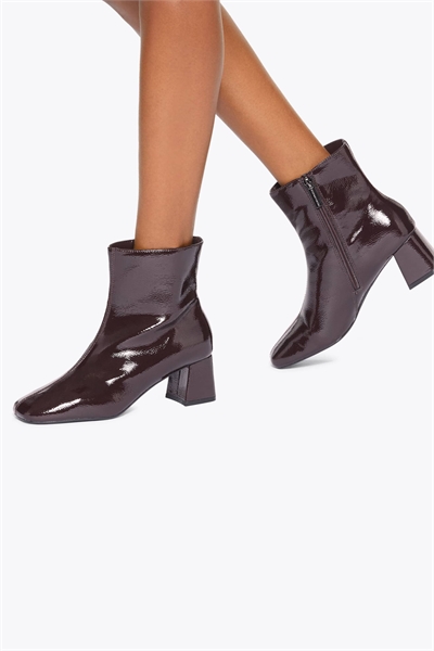 Ботильоны Storm в винном цвете артикул 153498045