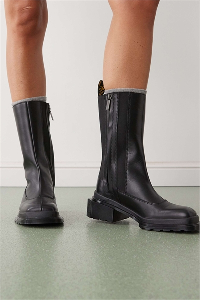 Ботинки Maybole Hi с лакированной поверхностью, черного цвета артикул 149107151