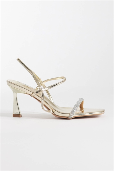 Сандалии на высоком каблуке Simmi London Gillespie с широкой колодкой артикул 143356643