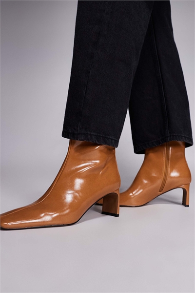 Ботильоны Eliza с заниженной пяткой, цвет «тоффи» артикул 151337513