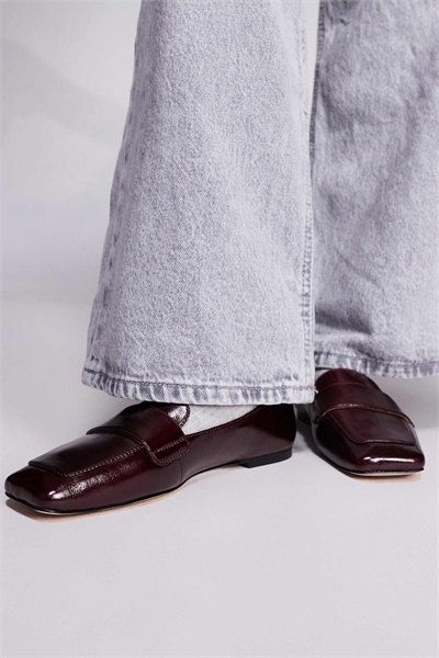 Лоферы Monarc с квадратным носком артикул 148412266