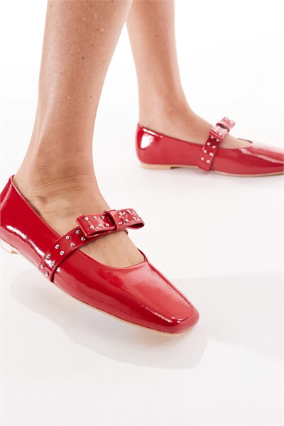 Балетки с бантиком артикул 143379970