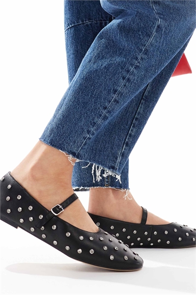 Туфли-мери-джейн с заклепками от Marylina артикул 134332707