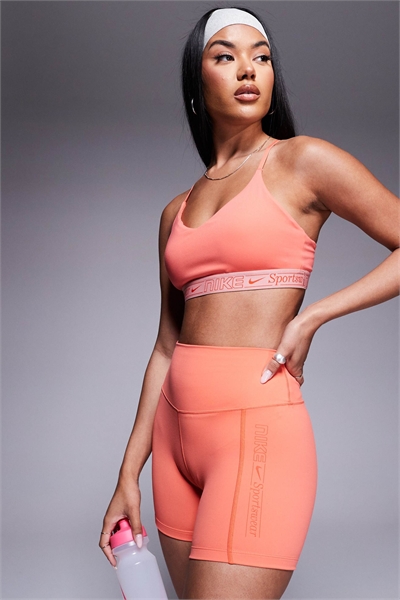 Шорты Nike One Training Dri-FIT с высокой талией и длиной 5 дюймов артикул 139796483