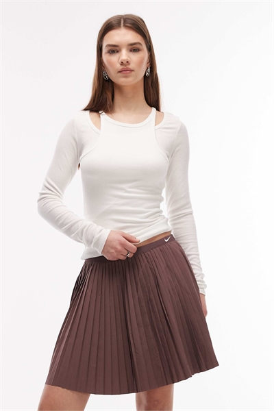 Мини-юбка в складку артикул 149959759