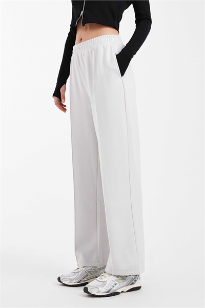 Джоггеры премиум-класса с широкими брючинами артикул 155388025