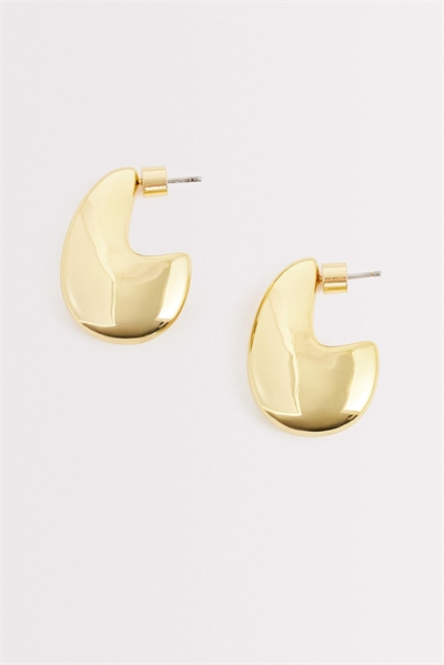 Большие серьги в форме капли артикул 155223574