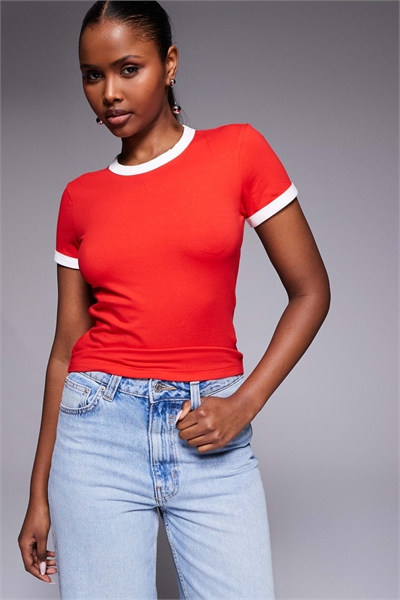 Футболка с суперэластичным кружевом артикул 153151956