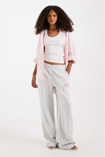 Джоггеры с широкими брючинами артикул 155638825