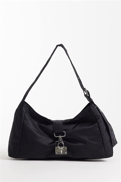 Небольшая сумка через плечо с застежкой-пряжкой артикул 154840083