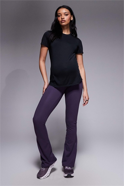 Леггинсы для йоги Maternity Icon с высокой талией и зауженными штанинами, изготовленные из мягкой ткани артикул 151704789