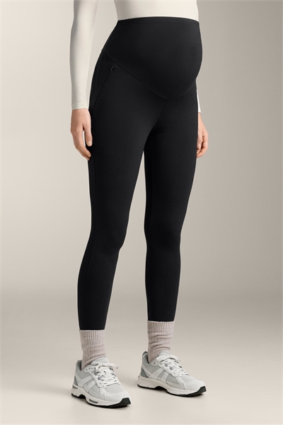 Теплые легинсы для беременных длиной до щиколотки (70 см) артикул 152833180