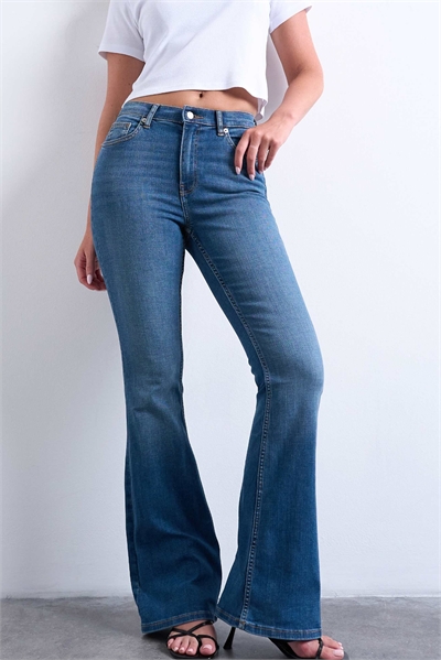 Джинсы Jamie Flare с высокой талией артикул 133218341