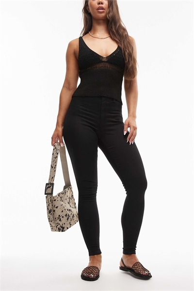 Джинсы-скинни Joni с высокой талией артикул 145397341