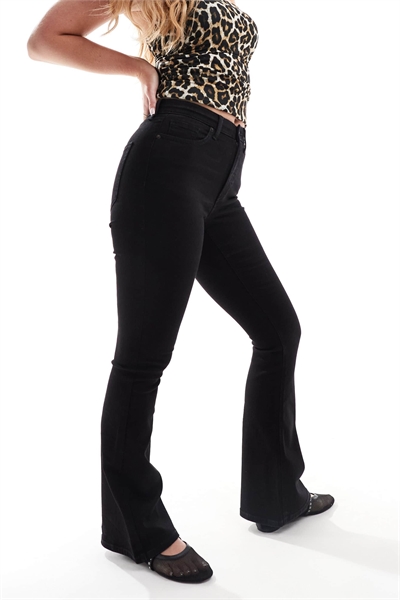 Джинсы Jamie с завышенной талией и расклешенными брючинами артикул 134857117