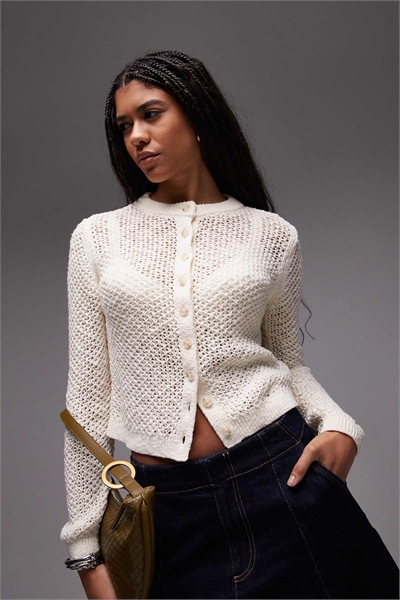 Кардиган из трикотажа артикул 140465267