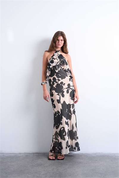 Платье из шифона с бретелями артикул 149548550