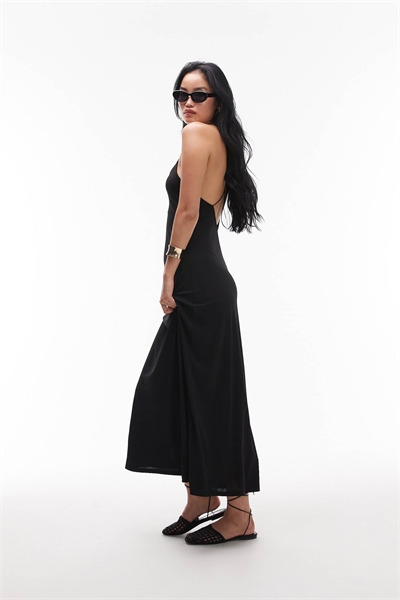 Платье-макси с открытой спиной артикул 146857855