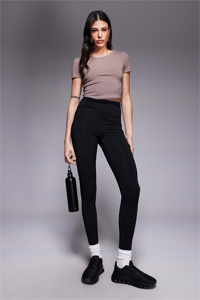 Беговые леггинсы Tall Icon с высокой талией и термоизоляцией артикул 150366885