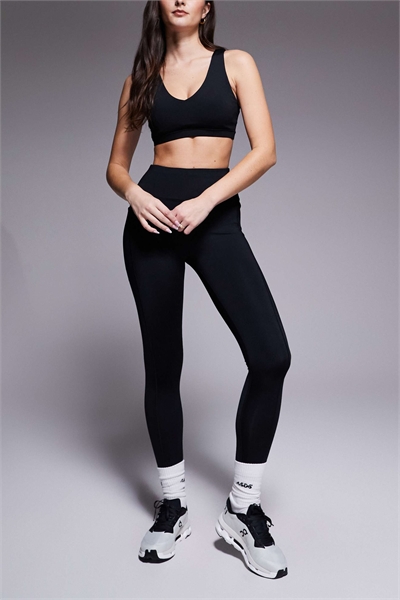 Леггинсы Hourglass Icon с завязкой на талии и карманом для телефона артикул 136318963