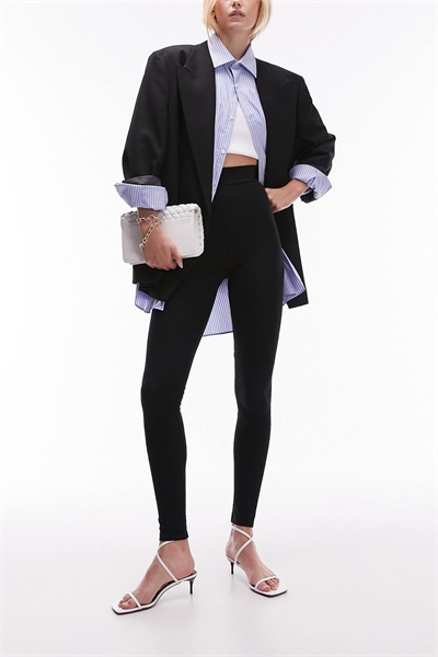 Леггинсы с высокой талией артикул 133237717